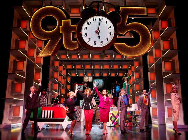 9 TO 5 THE MUSICAL. Louise Redknapp 'Violet Newstead'. Photo Simon Turtle.