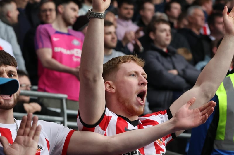 Over 2,000 Sunderland fans made the trip to Cardiff to see their team get back to winning ways at last