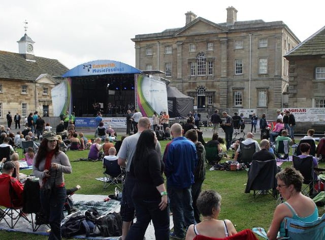 Did you know that Cusowrth Hall was host to a couple of music festivals?