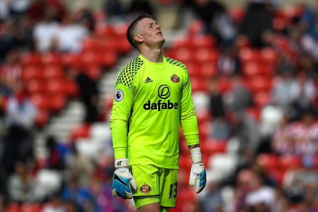 The Washington-born goalkeeper made just 32 appearances for Sunderland before the Wearsiders were relegated to the Championship. Pickford was then bought by Everton for an initial fee of £25million and has since cemented himself as England's number one.
