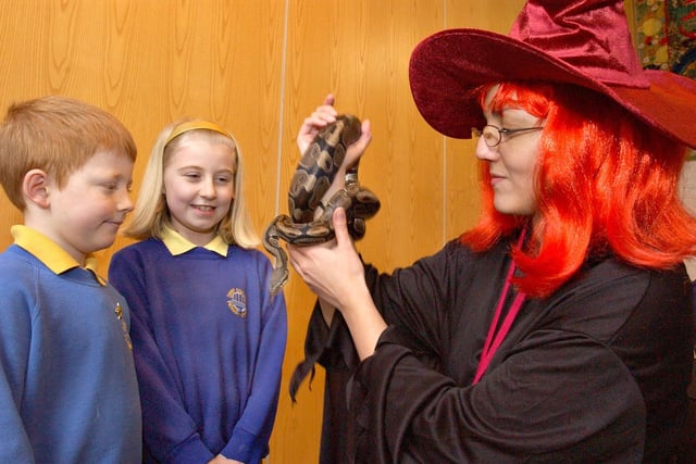 Biologist Nicola McNichol, also known as Professor Raptor, gave expert advice when she met with pupils from the school for a science day 16 years ago.