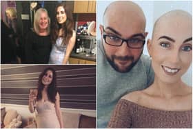 Amy Anderson, pictured with mum Amanda Hope and partner Gareth Wilson, has been diagnosed with incurable cervical cancer.