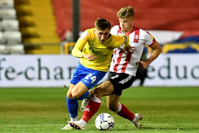 Sunderland midfielder Dan Neil