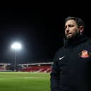 Lee Johnson, Manager of Sunderland (Photo by Lewis Storey/Getty Images)