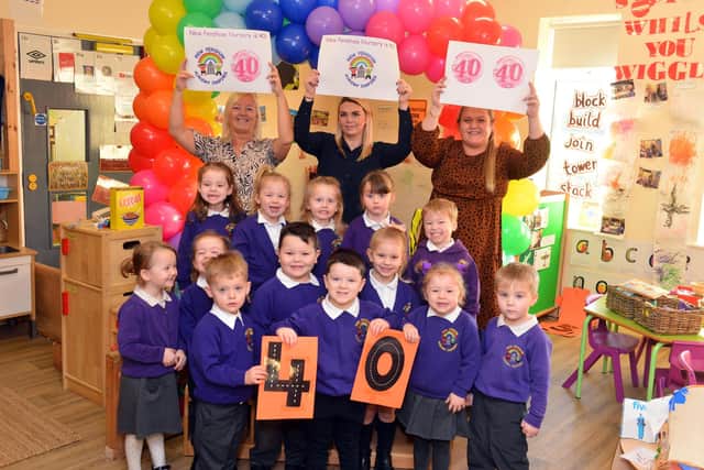 New Penshaw Academy Nursery celebrate 40 years of caring for children.