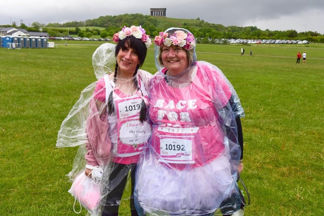 Pauline Armstrong, left, of Peterlee and Bev Gardside of South Hetton.