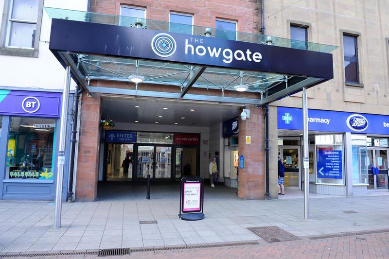 Shoppers will know that the steps down to the underpass at the back of the Howgate Centre seem specifically designed to make them difficult to walk down.