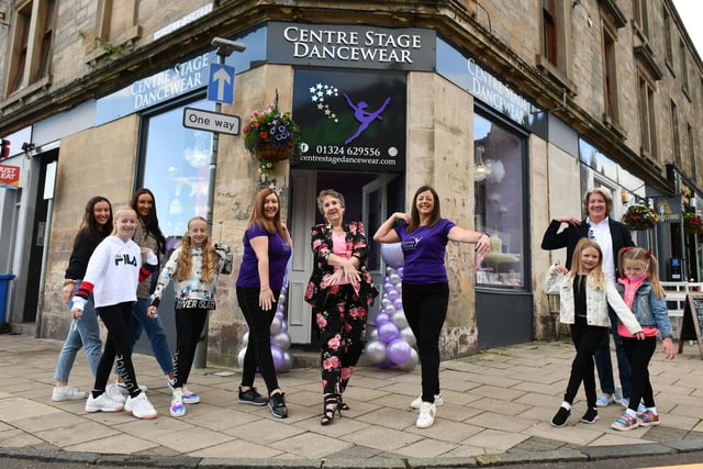 Centre Stage Dancewear products are being distributed for free as part of the Falkirk Delivers initiative. Picture: Michael Gillen