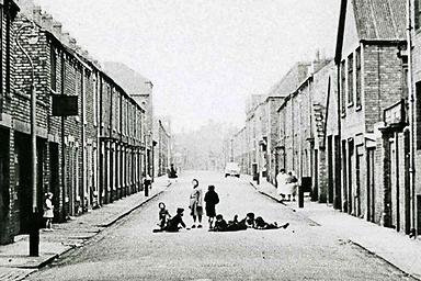 Roker Street which is now part of the town centre's car park.The photo is taken from Waldon Street and in the distance beyond York Road is Dalton Street. Photo: Hartlepool Library Service