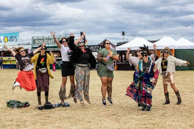 Last year's Lindisfarne Festival.