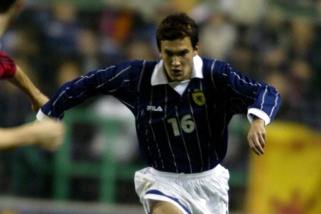 The versatile defender / midfielder was handed his Scotland debut against Canada in October 2002