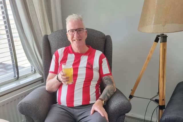 SAFC season ticket holder John Dermody.