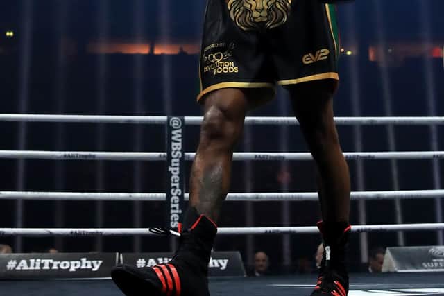 Sebastian Eubank during his bout against Kamil Kulczvk in a Light Heaveyweight contest at the Manchester Arena. Sebastian Eubank, the third oldest of boxer Chris Eubank's five children, died on Friday morning in Dubai, days before his 30th birthday.