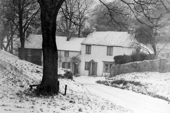 Elwick bank in winter, pictured in the early 1950s. Photo: Hartlepool Museum Service.
