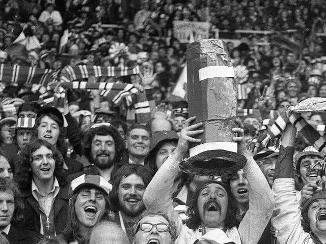 70s hairstyles, red and white scarves galore and an atmosphere never to be forgotten.