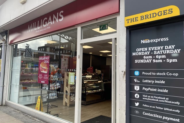 A great spot to grab a hearty meal before catching a train, Milligans sell a wide range of baked goods at fair prices.