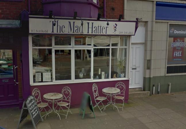 One of the most popular coffee shops and tearooms in the city, The Mad Hatter in Sea Road, Fulwell, offers great home-cooked food and friendly service. It gets a rating of 4.7.