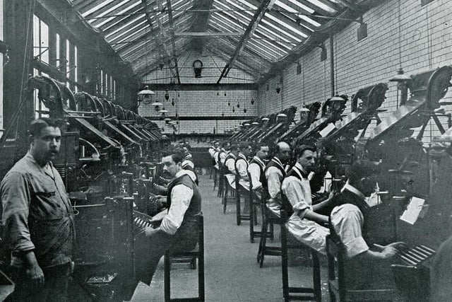 Linotype Machines, 1905