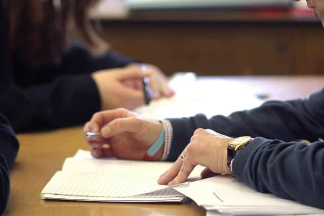 Education leaders welcome the principle of levelling up education but are sceptical about the delivery of the Government's promise.

Photo: David Davies/PA Wire