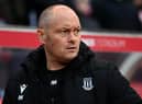 STOKE ON TRENT, ENGLAND - JANUARY 02: Stoke City Manager, Alex Neil looks on during the Sky Bet Championship between Stoke City and Preston North End at Bet365 Stadium on January 02, 2023 in Stoke on Trent, England. (Photo by Gareth Copley/Getty Images)