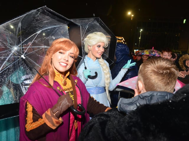 Everyone enjoyed the show.