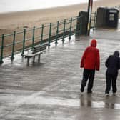 The Met Office has issued a warning for heavy and persistent rain.