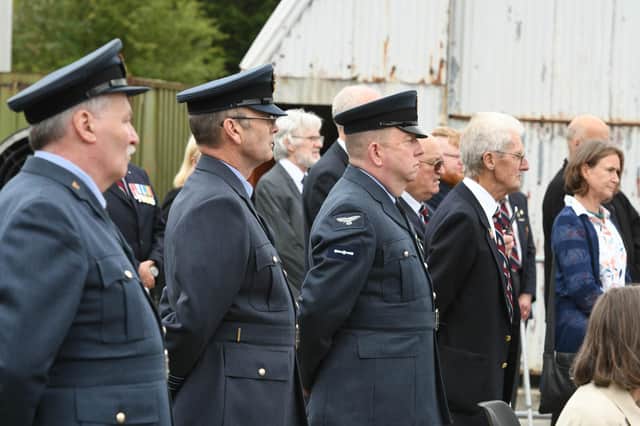 Commerations at the North East Land, Sea and Air Museum at the former RAF Usworth, on Saturday, to mark the 80th anniversary of the large air raid by German bombers over the North East on August 15th 1940.