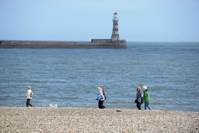 The best times to go to the beach or have a dip in the sea in Sunderland