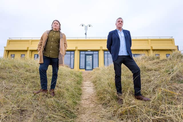 Ben Wall and Neil Bassett from the Mexico 70 team will open a new seafood restaurant in the former Bay shelter in Seaburn in February.