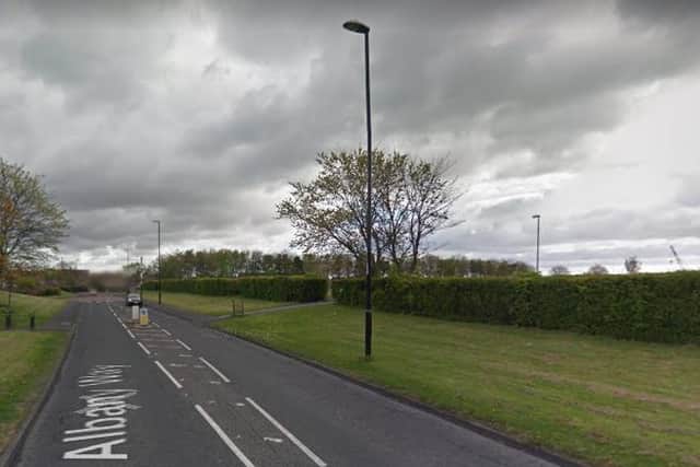 The boy was attacked in the park just off Albany Way in Washington. Photo: Google Maps.