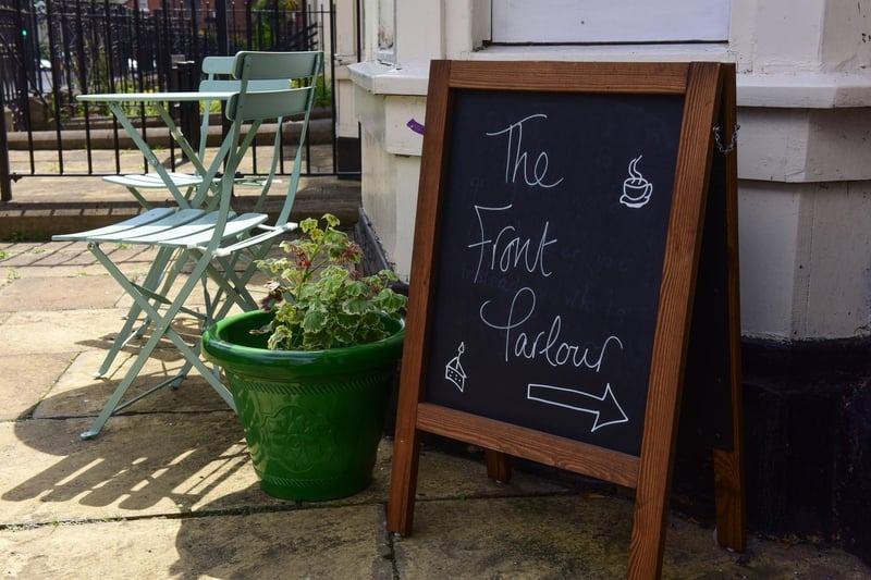 The Front Parlour is a charming cafe and coffee shop housed on the ground floor of a beauty clinic in Grange Terrace. They serve brunch, lunch and Mediterranean dishes. Opening hours are Tuesday to Saturday 10am to 4pm and Sunday 10am to 2pm.
