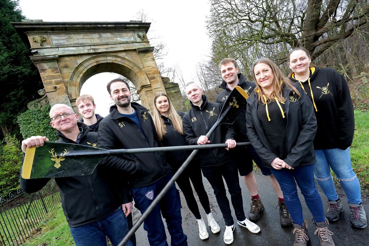 New River Wear rowing club sets up on the Lambton Estate, and its looking for new members