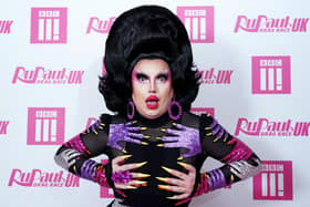 Choriza May, one of the drag queens competing in the latest series of RuPaul's Drag Race UK, attending a photo call at The Loft, Soho Works in London. Picture date: Tuesday September 14, 2021.