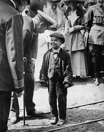 King George V meets John Cassidy 1917.