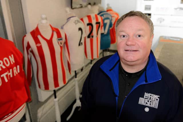 Sunderland Fans' Museum founder Michael Ganley.
