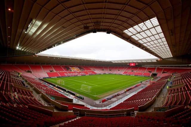 A general view of the Stadium of Light.