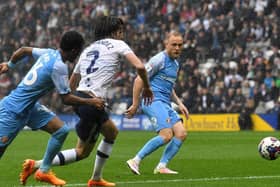 Alex Pritchard playing for Sunderland against Preston.