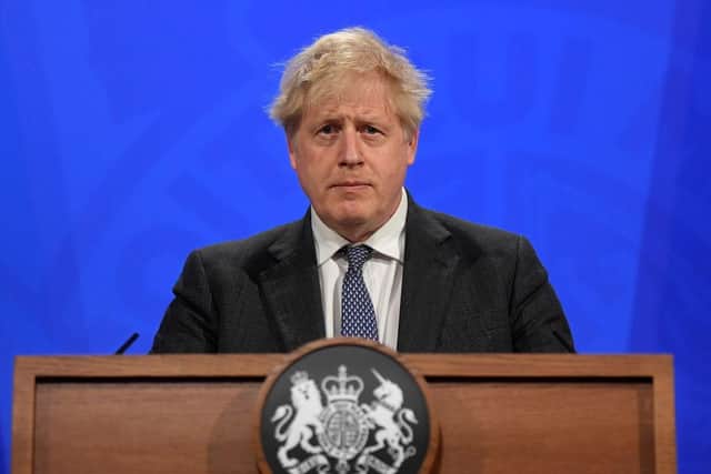 Prime Minister Boris Johnson. (Photo by Toby Melville - WPA Pool / Getty Images)