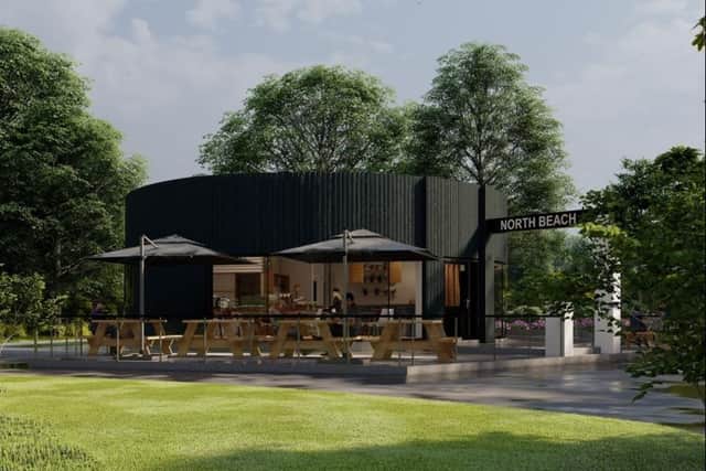 The revamped cafe will offer 50 seats outside and another 45 in its grounds.