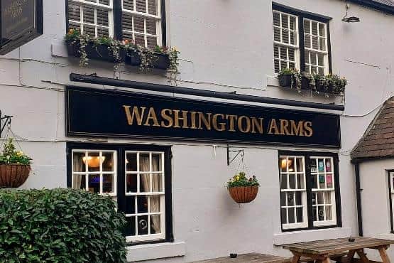 The beer garden at the Washington Arms will be open on April 12.