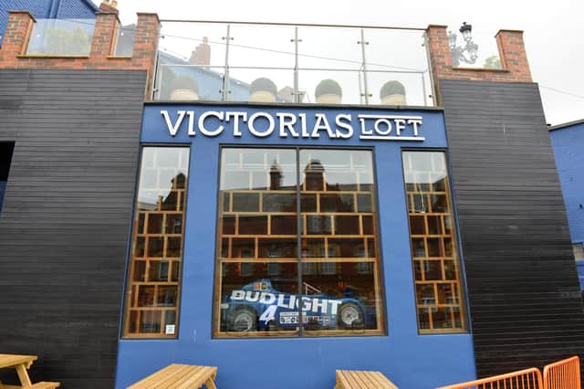The bar is named after Victoria Buildings