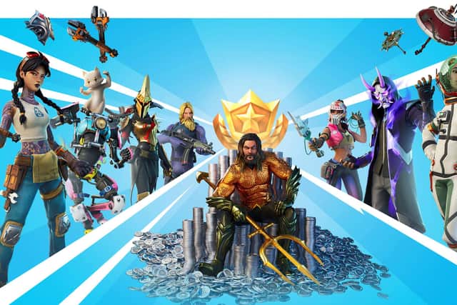 Aquaman joins the Fortnite roster of characters in Season 3! (Image: Epic Games)