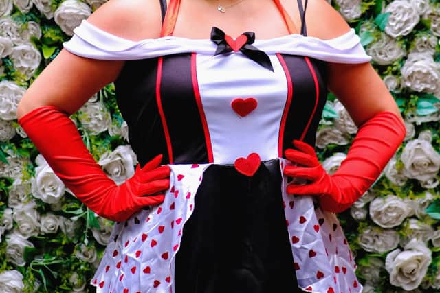 Brooke Bailey plays the Queen of Hearts