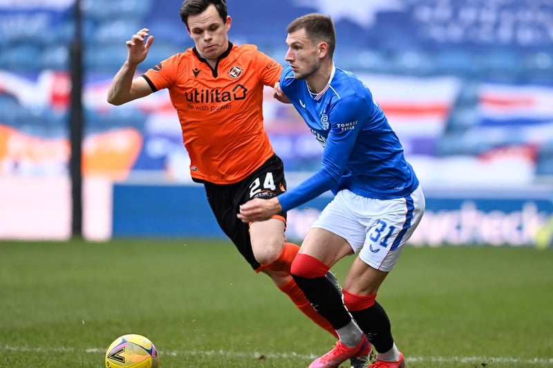 Rangers like to cross the ball. No other team does it as much the league champions, averaging 25 per game. In terms of individuals, Borna Barisic and James Tavernier are way out in front with 192 and 173 respectively.