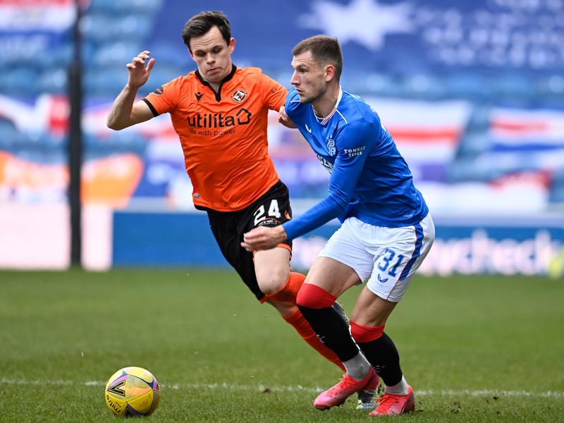Rangers like to cross the ball. No other team does it as much the league champions, averaging 25 per game. In terms of individuals, Borna Barisic and James Tavernier are way out in front with 192 and 173 respectively.
