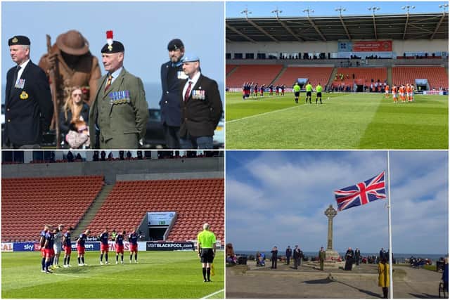 Veterans paid their respects to the Duke of Edinburgh in Seaham while Sunderland AFC players held a minute's silence.