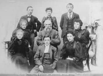 The principal and staff of the firm in 1896 with William Richard Ball surrounded by his sons William Edmundson, Robert Norman Charles and Thomas Lees, as well as Robert’s wife Ruth.
Photo courtesy of Kate Bissett, Jennifer M Pasquill (née Ball) and H Pasquill.