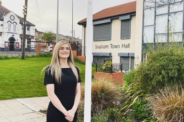 Rochelle Charlton-Lainé, Durham County Councillor and leader of Seaham Town Council