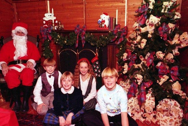 No Christmas in yesteryear Sunderland was complete without seeing Santa (or Santy to give him his Mackem title) in the grotto at Joplings (or Joblings as it was often pronounced). Kids are pictured here at the beloved store in 1994.