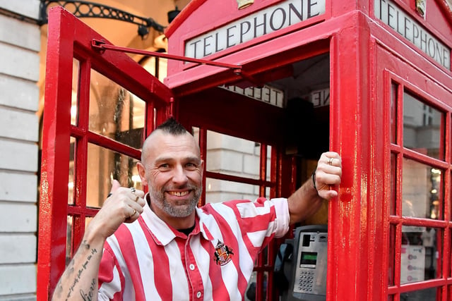 Sunderland fans took in the sights of the capital ahead of the game at Wembley